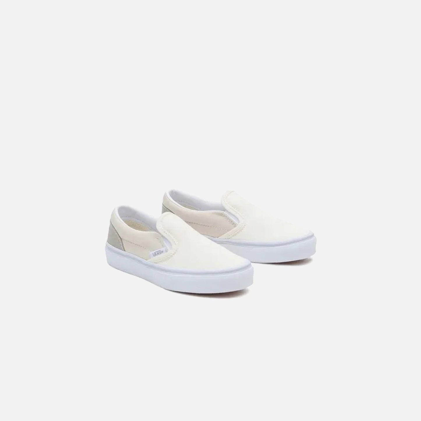 VANS Kids Classic Slip-On - Natural Block Multi / True White