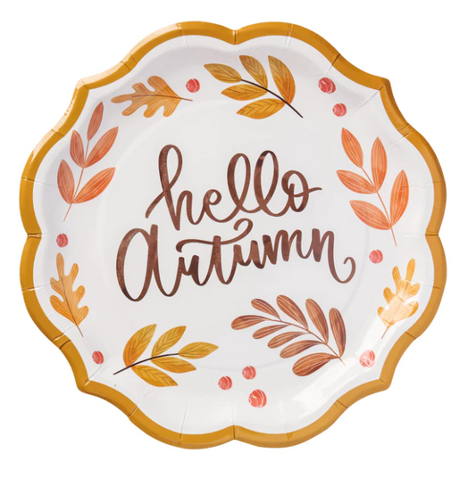 Hello Autumn Dinner Plates