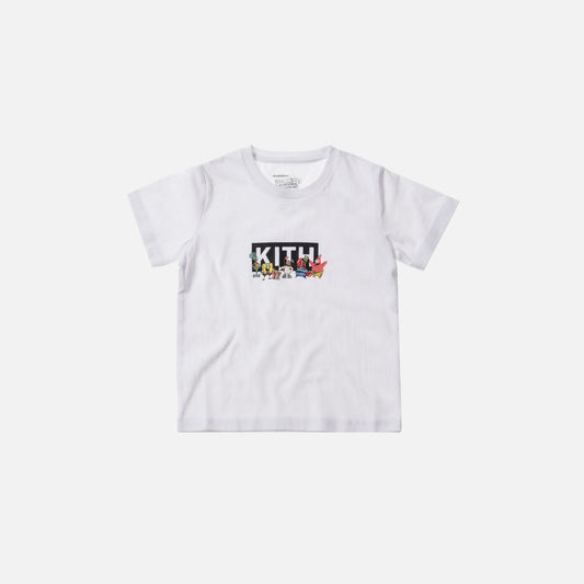 Kith Kids x SpongeBob Logo Tee - White