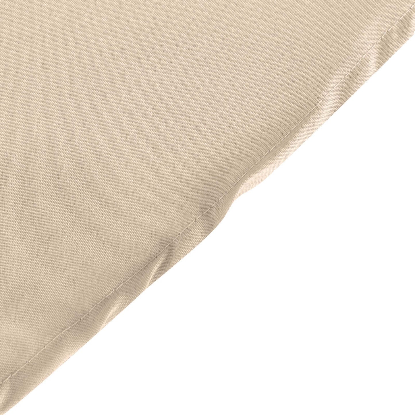 Nude Seamless Polyester Round Tablecloth 108"