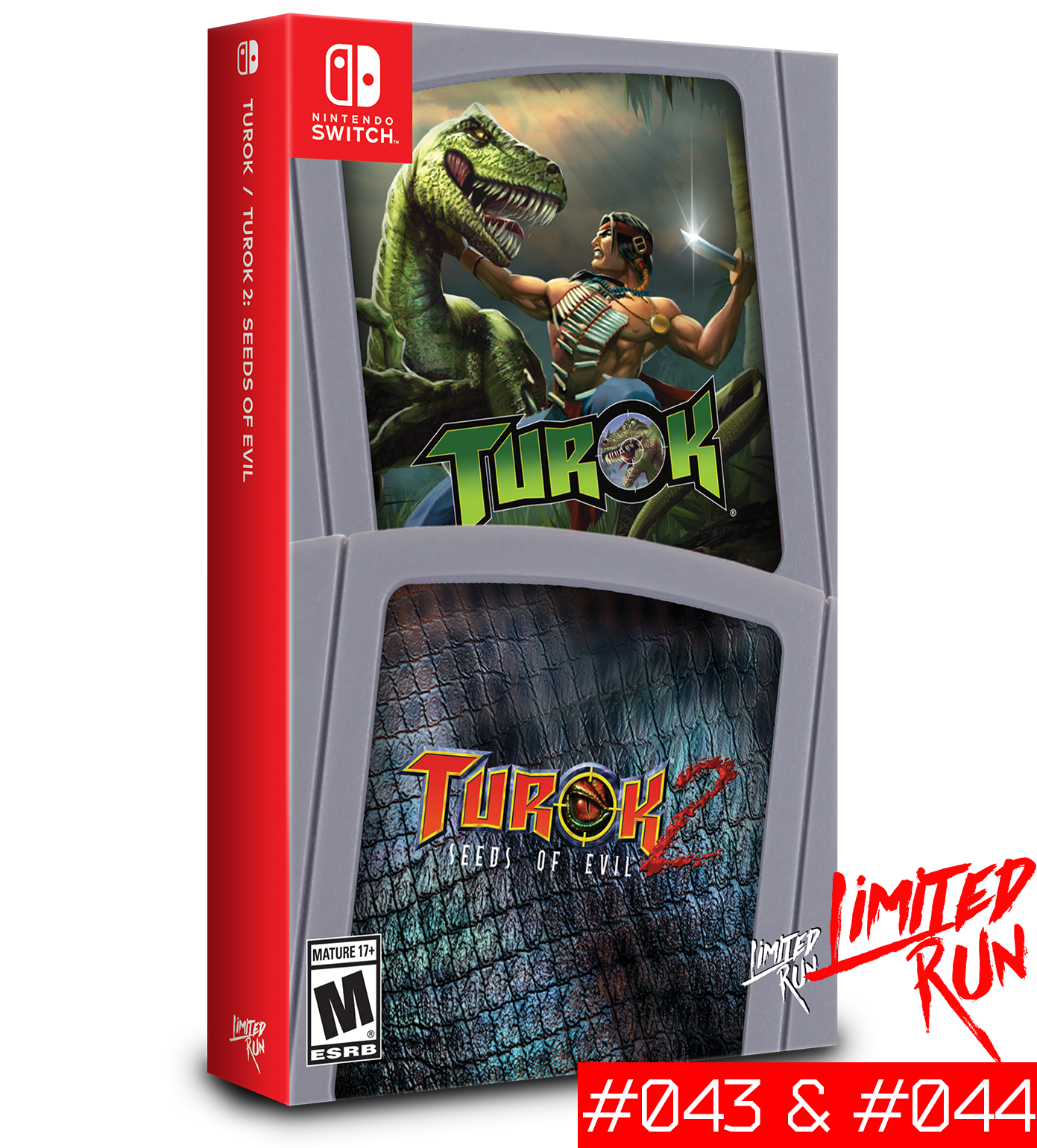 Switch Limited Run #43 & #44: Turok / Turok 2