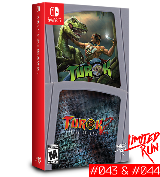 Switch Limited Run #43 & #44: Turok / Turok 2