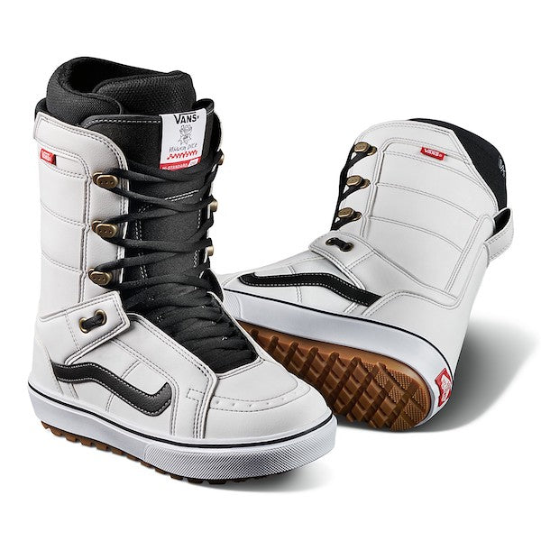 Vans 2023 Women's Hi-Standard OG (Kennedi Deck) Snowboard Boots White/Black