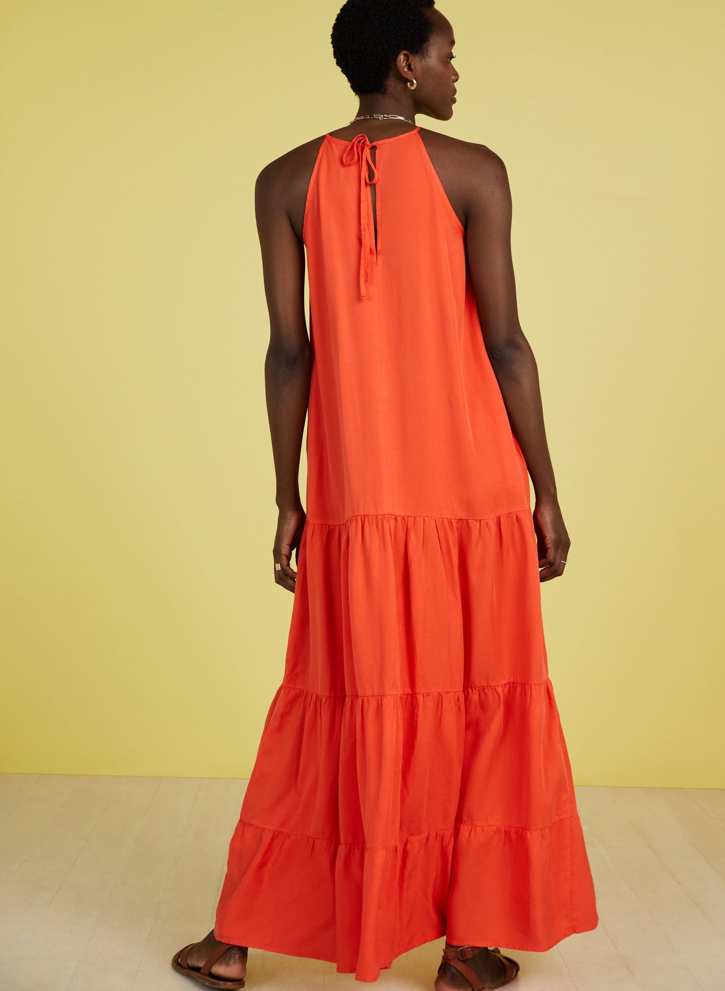 Everly TENCEL™ Maxi Dress | Tangerine