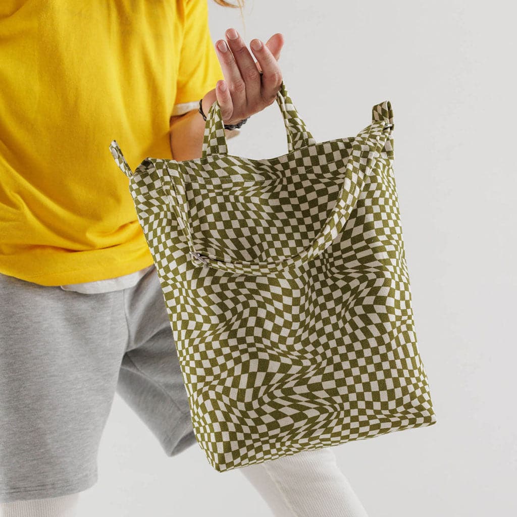 Duck Bag | Moss Checker