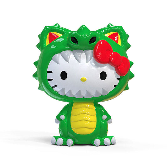 Hello Kitty Green Kaiju 36" Art Giant Fiberglass Figure