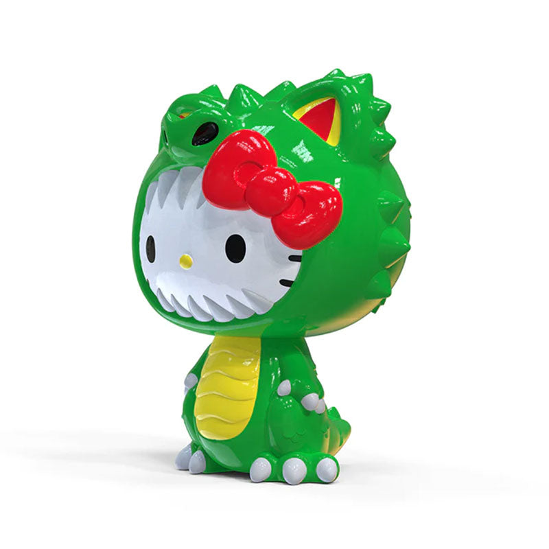 Hello Kitty Green Kaiju 36" Art Giant Fiberglass Figure