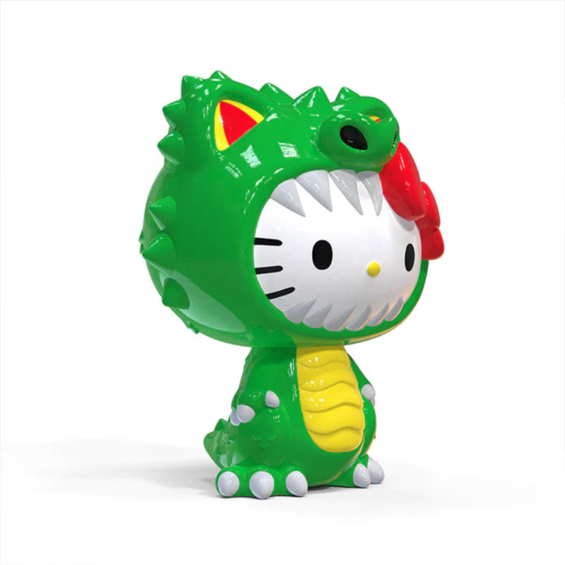 Hello Kitty Green Kaiju 36" Art Giant Fiberglass Figure