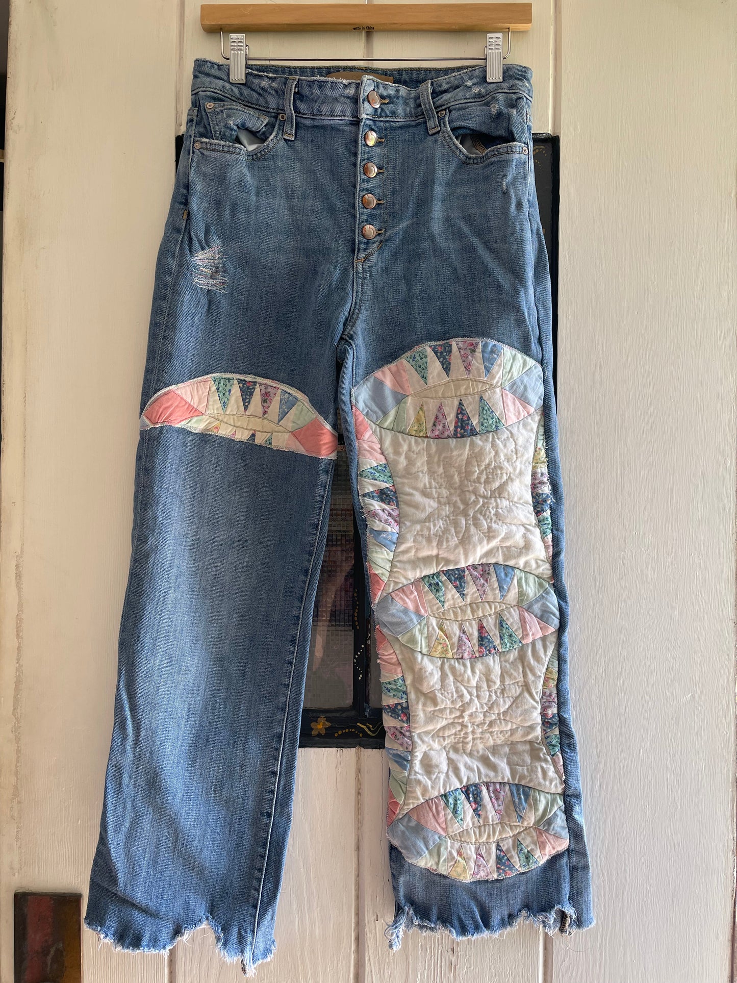 QUILTED JOES JEANS - 29