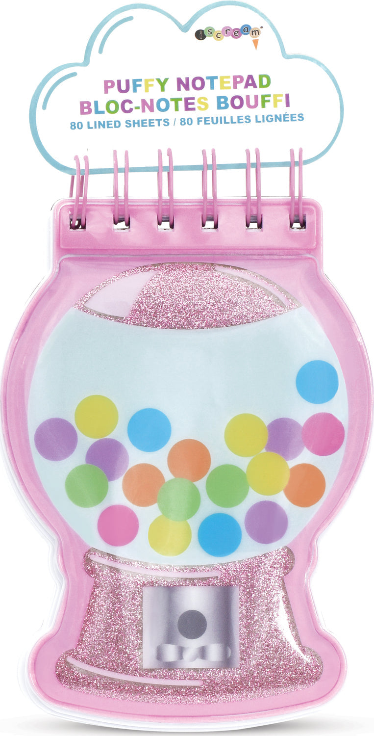 Gumball Machine Puffy Notebook