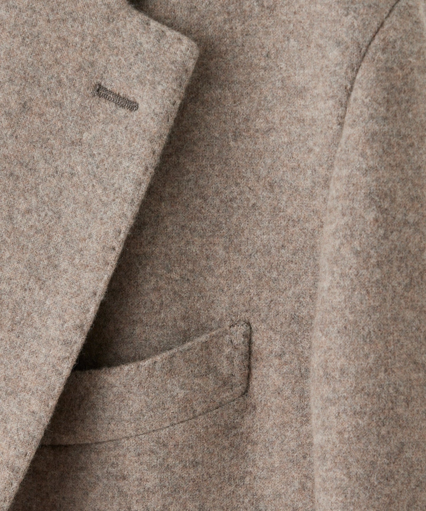 Italian Cashmere Madison Sport Coat in Mushroom