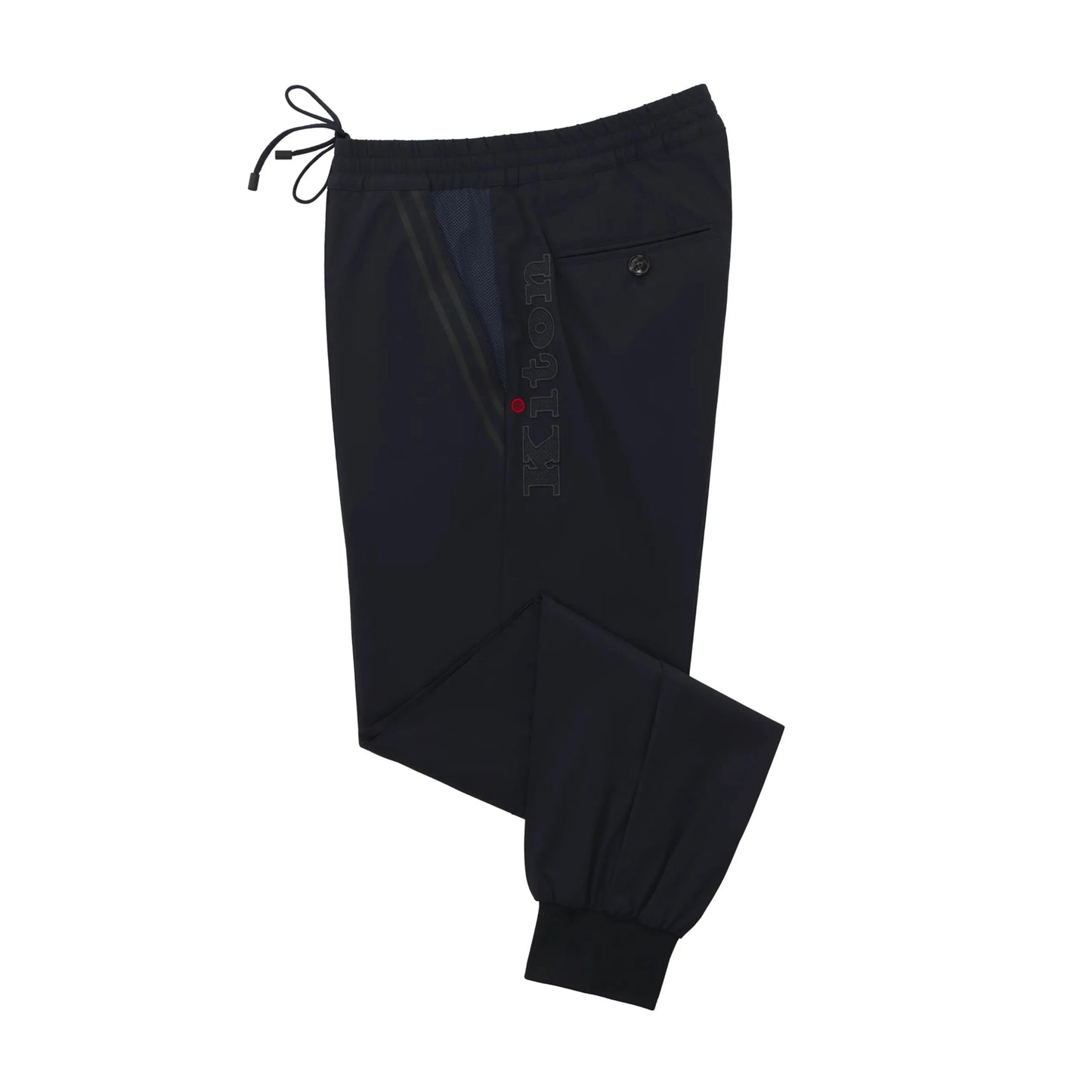 Drawstring Sport Trousers in Dark Blue