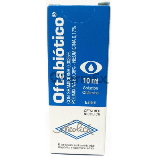 Oftabótico solución oftálmica x 10 mL