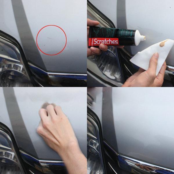 Scratch wax car paint to trace repair artifact cleaning car artifact repair liquid cleaning car artifact repair fluid