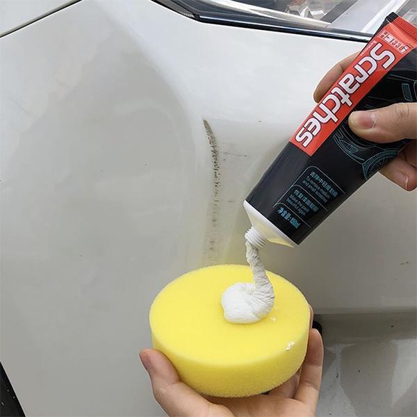 Scratch wax car paint to trace repair artifact cleaning car artifact repair liquid cleaning car artifact repair fluid