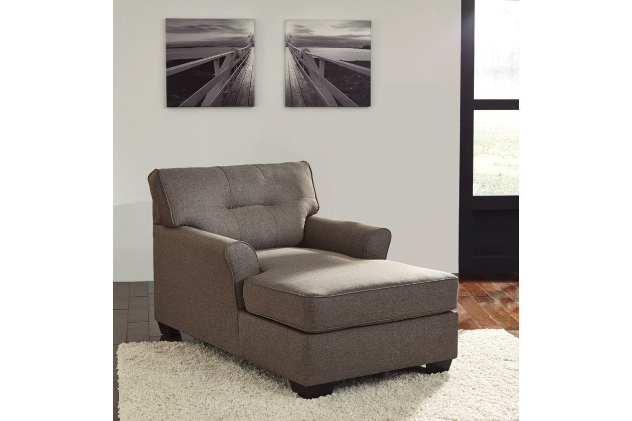 Tibbee Slate Chaise