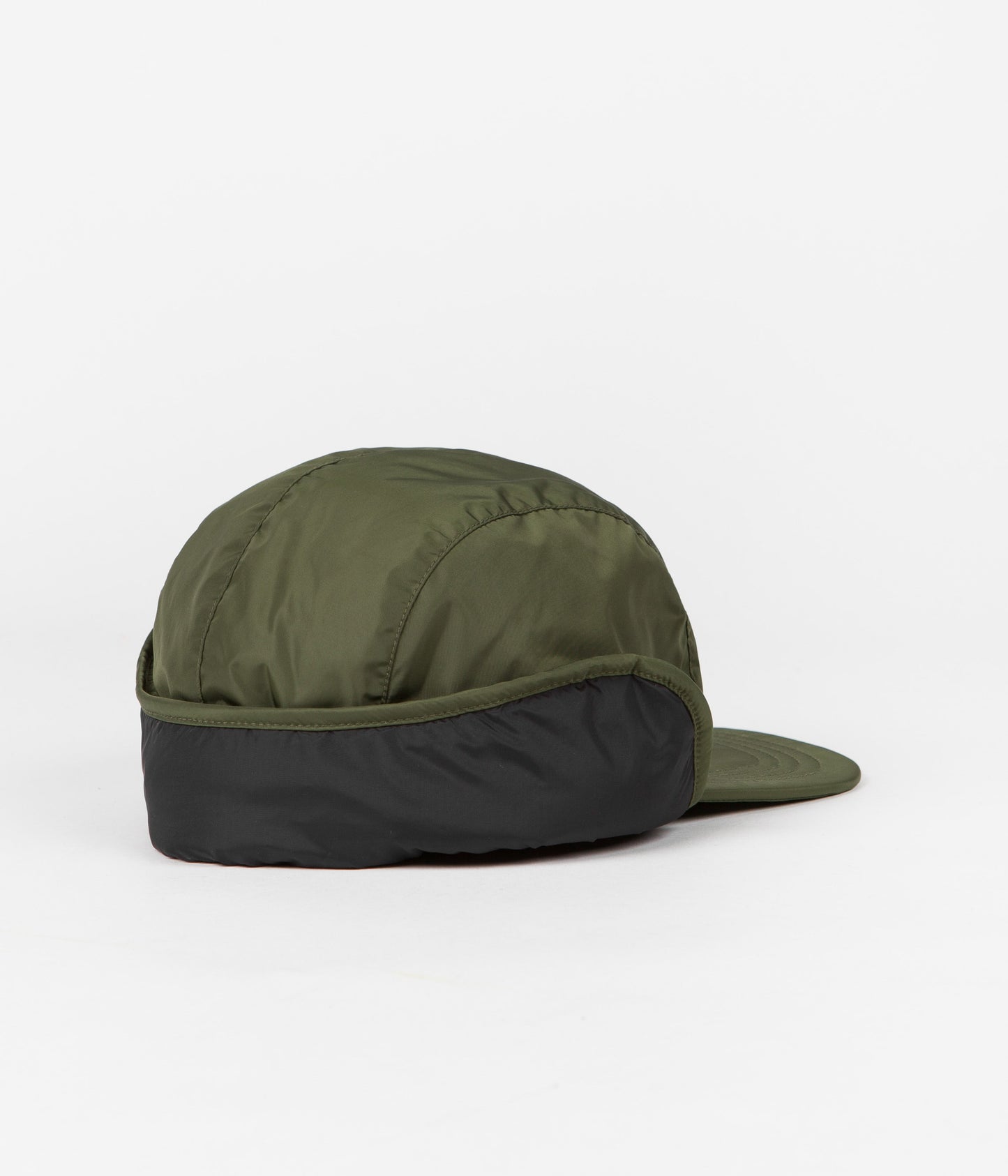 Topo Designs Puffer Cap - Olive / Black