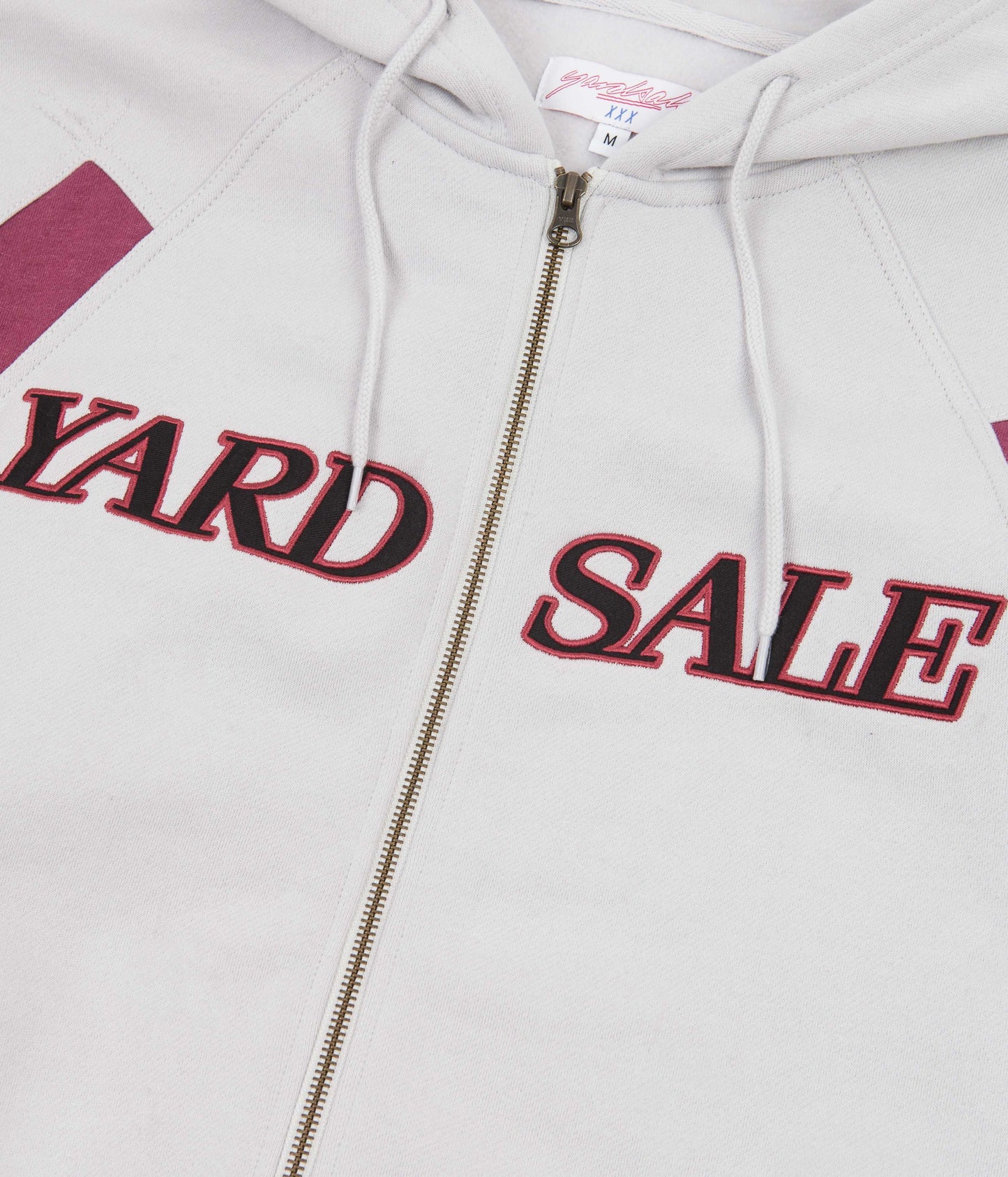 Yardsale Fresno Hoodie - Stone White / Cardinal