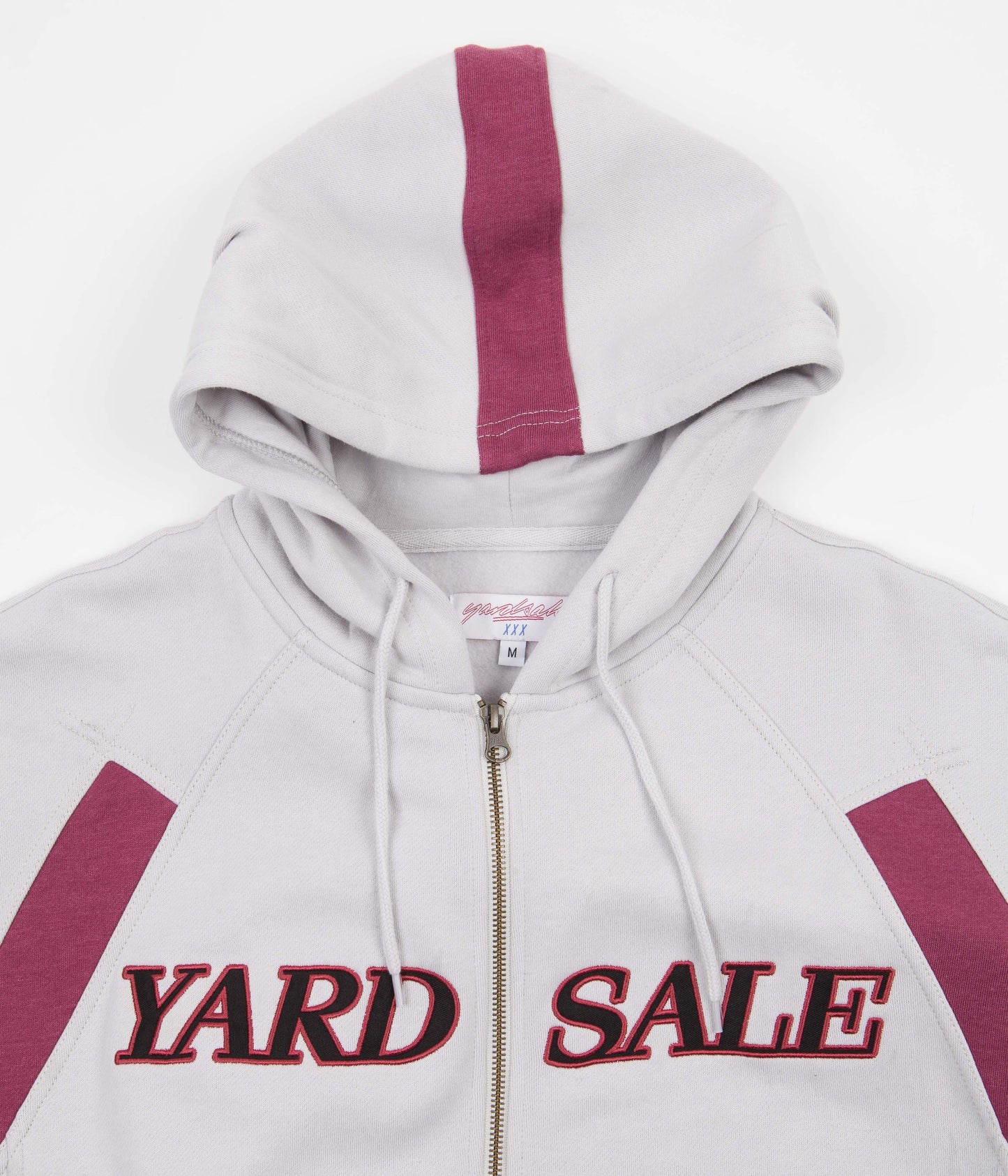 Yardsale Fresno Hoodie - Stone White / Cardinal